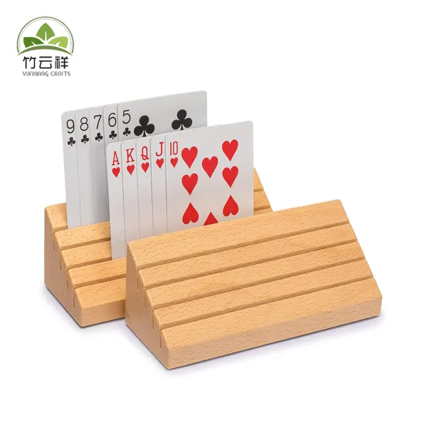 Playing Card Holder Wood